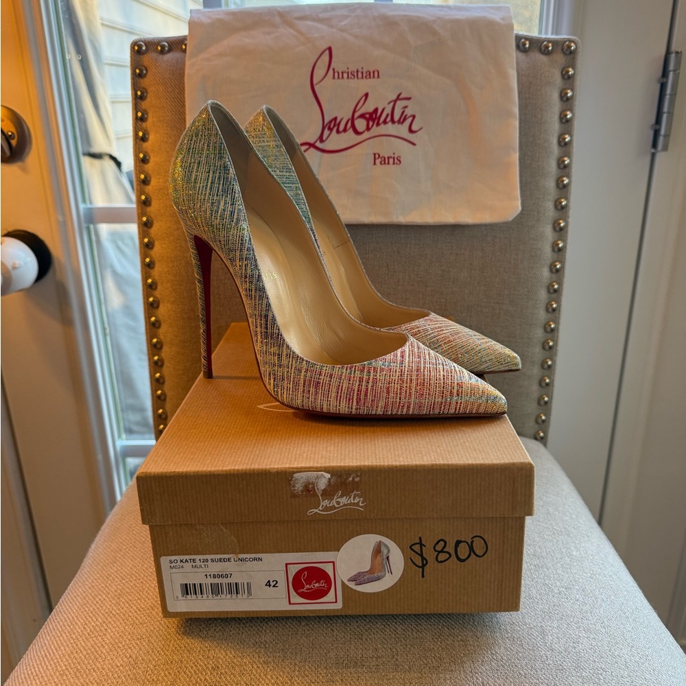 Christian Louboutin So Kate Unicorn 120mm - Size 42 - Like New - Picture 6 of 16